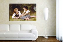 Reprodukcie Bouguereau - The Nut Gatherers zs10167