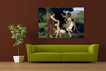 Obraz - Bouguereau - The Pastoral Recreation zs10172