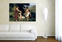 Obraz - Bouguereau - The Pastoral Recreation zs10172