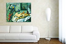 Obrazy Afternoon in Naples - Paul Cézanne zs10173