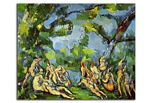 Reprodukcie Cézanne - Bathing zs10175
