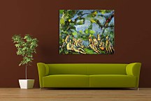 Reprodukcie Cézanne - Bathing zs10175