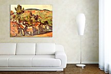 Obrazy Paul Cézanne - Mountains in Provence zs10177