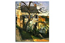 Obrazy Cézanne - The House and the Tree zs10180