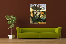Obrazy Cézanne - The House and the Tree zs10180
