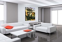 Obrazy Cézanne - The House and the Tree zs10180