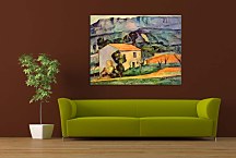 Obrazy Paul Cézanne - Houses in Provence zs10182