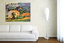 Obrazy Paul Cézanne - Houses in Provence zs10182