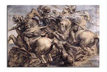 Obrazy Leonardo da Vinci - Battle of Anghiari  zs10183