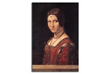 Reprodukcie Leonardo da Vinci - Portrét ženy  zs10184