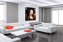 Reprodukcie Leonardo da Vinci - Ginevra Benci  zs10187
