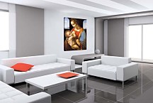 Obraz Leonardo da Vinci - Madonna Litta zs10190