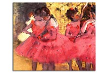 Obraz na stenu Degas - The Pink dancers  zs10196