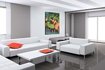 reprodukcie Obrazy Degas - Dancers in Green and Yellow  zs10197