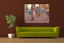 Reprodukcie Obrazy Degas - Dancers in Foyer  zs10198