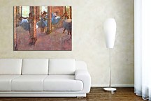Reprodukcie Obrazy Degas - Dancers in Foyer  zs10198