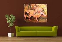 Obraz Degas - Two dancers on a Bench  zs10200