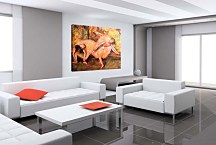 Obraz Degas - Two dancers on a Bench  zs10200