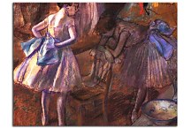 Obrazy Degas - Two dancers in their dressing room  zs10202