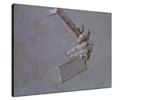 Obrazy Dürer - A hand holding a book zs10203