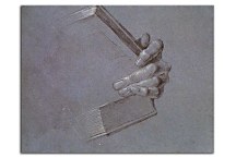 Obrazy Dürer - A hand holding a book zs10203