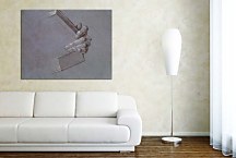 Obrazy Dürer - A hand holding a book zs10203