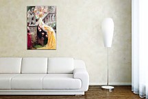  Edmund Blair Leighton obraz - Alain Chartier zs10213