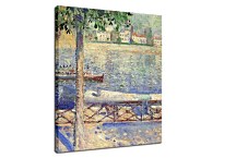 Reprodukcie Edvard Munch - View over the River at St.Cloud zs10223