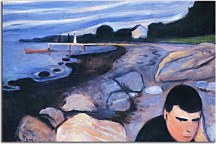 Obrazy Edvard Munch - Melancholy zs10224