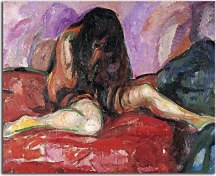 Reprodukcie Edvard Munch - Nude I zs10225