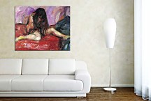 Reprodukcie Edvard Munch - Nude I zs10225