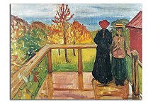 Obrazy Reprodukcie Edvard Munch - Rain zs10226