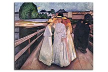 Obrazy Edvard Munch - The Ladies on the Bridge zs10229