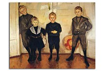 Reprodukcie Edvard Munch - The Four Sons of Dr. Linde zs10230