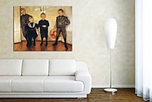 Reprodukcie Edvard Munch - The Four Sons of Dr. Linde zs10230