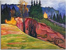 Obrazy od Edvard Munch - From Thuringewald zs10231