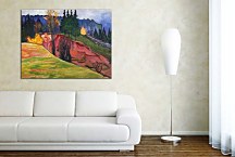 Obrazy od Edvard Munch - From Thuringewald zs10231