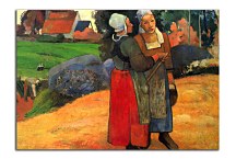 Reprodukcie Paul Gauguin - Paysannes Bretones zs10232