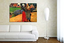 Reprodukcie Paul Gauguin - Paysannes Bretones zs10232
