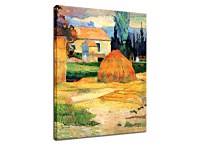 Paul Gauguin Reprodukcie - Landscape near Arles  zs10234