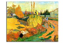 Landscape at Arles - Reprodukcie Paul Gauguin zs10237