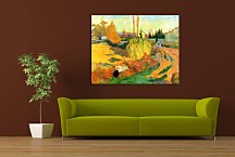 Landscape at Arles - Reprodukcie Paul Gauguin zs10237