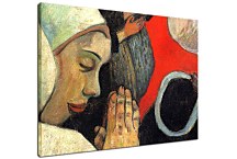 Reprodukcie Paul Gauguin - The Vision after the Sermon (fragment) zs10241