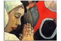 Reprodukcie Paul Gauguin - The Vision after the Sermon (fragment) zs10241