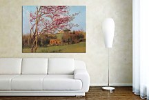 Obrazy J.W.Godward - Blossoming Red Almond zs10244