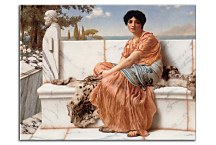 Obrazy John William Godward - In the Days of Sappho zs10245