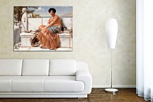 Obrazy John William Godward - In the Days of Sappho zs10245