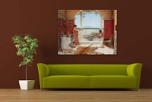 Obrazy J.W.Godward - The Sweet Siesta of a Summer Day zs10246