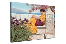 Obrazy J.W.Godward - Under the Blossom that Hangs on the Bough zs10248