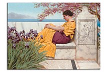 Obrazy J.W.Godward - Under the Blossom that Hangs on the Bough zs10248